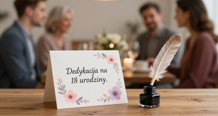 Dedykacja na 18 urodziny