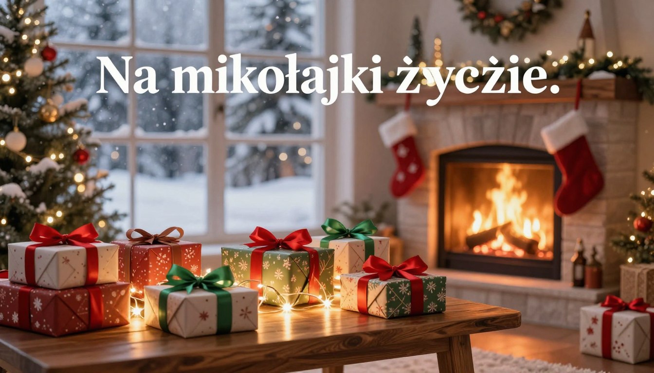 Na mikołajki życzenia