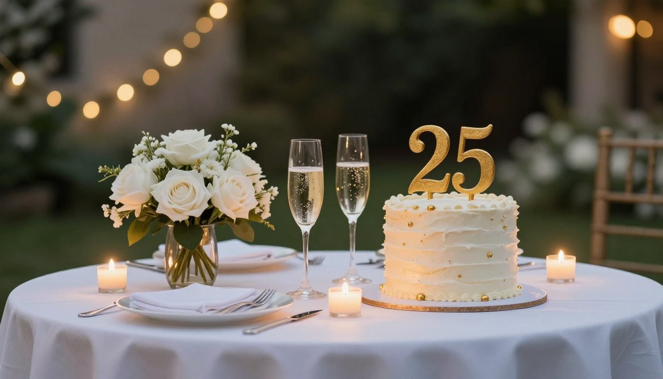 Życzenia na 25 lat ślubu