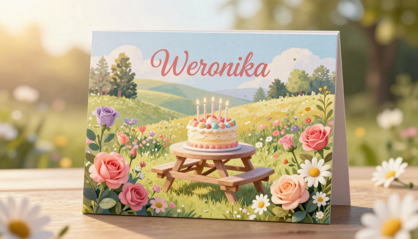 Życzenia urodzinowe dla weroniki