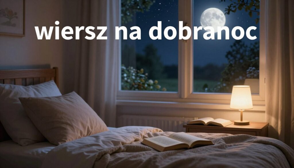 wiersz na dobranoc